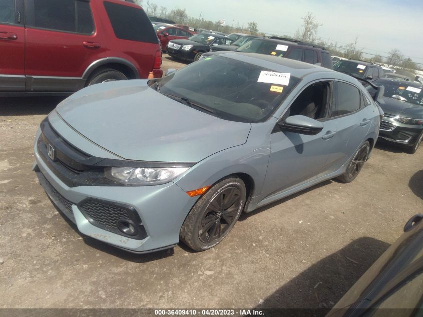 2017 HONDA CIVIC HATCHBACK EX - SHHFK7H51HU231952