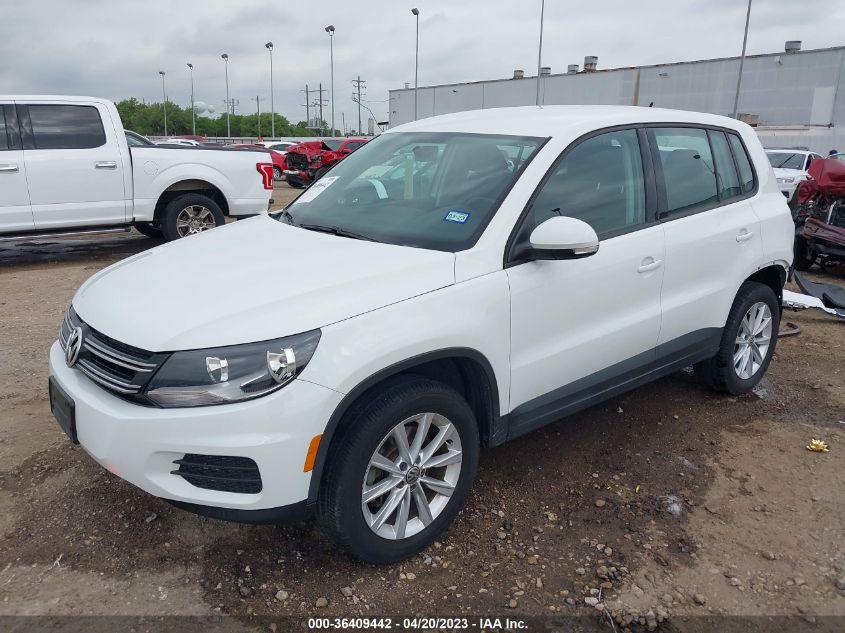 2017 VOLKSWAGEN TIGUAN - WVGAV7AX9HK043547