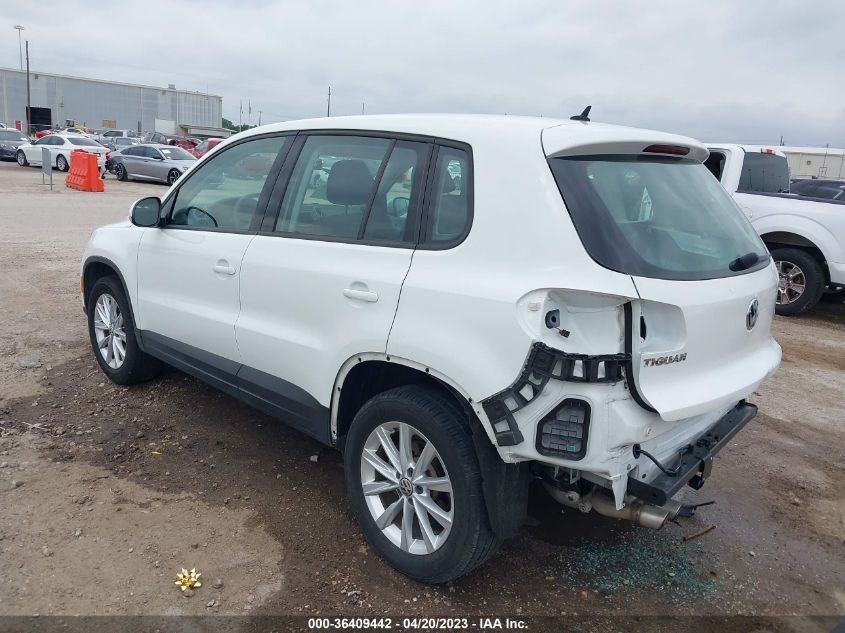 2017 VOLKSWAGEN TIGUAN - WVGAV7AX9HK043547