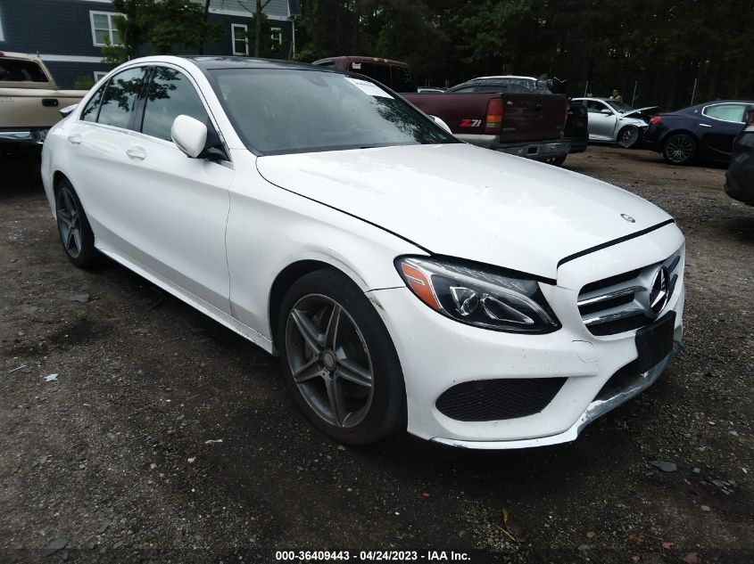 2015 MERCEDES-BENZ C-CLASS C 300 - 55SWF4KB1FU037890