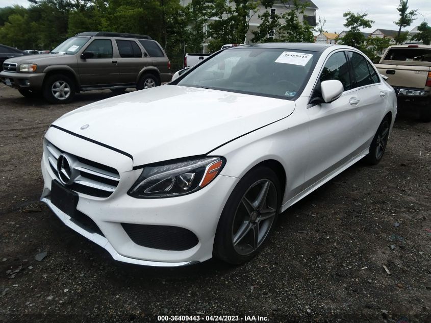 2015 MERCEDES-BENZ C-CLASS C 300 - 55SWF4KB1FU037890
