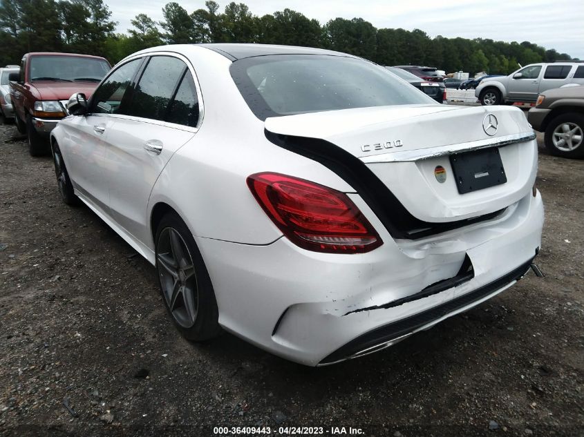 2015 MERCEDES-BENZ C-CLASS C 300 - 55SWF4KB1FU037890