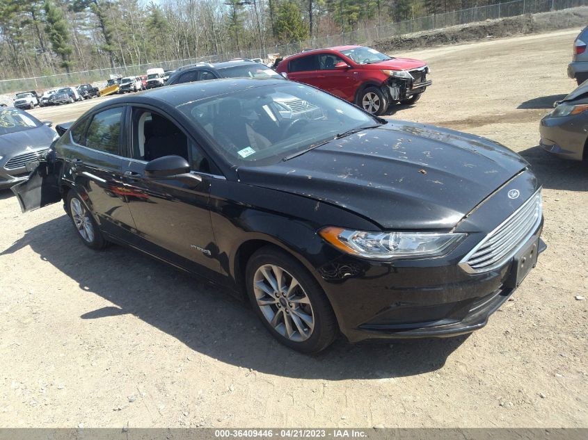 2017 FORD FUSION HYBRID SE - 3FA6P0LUXHR135959