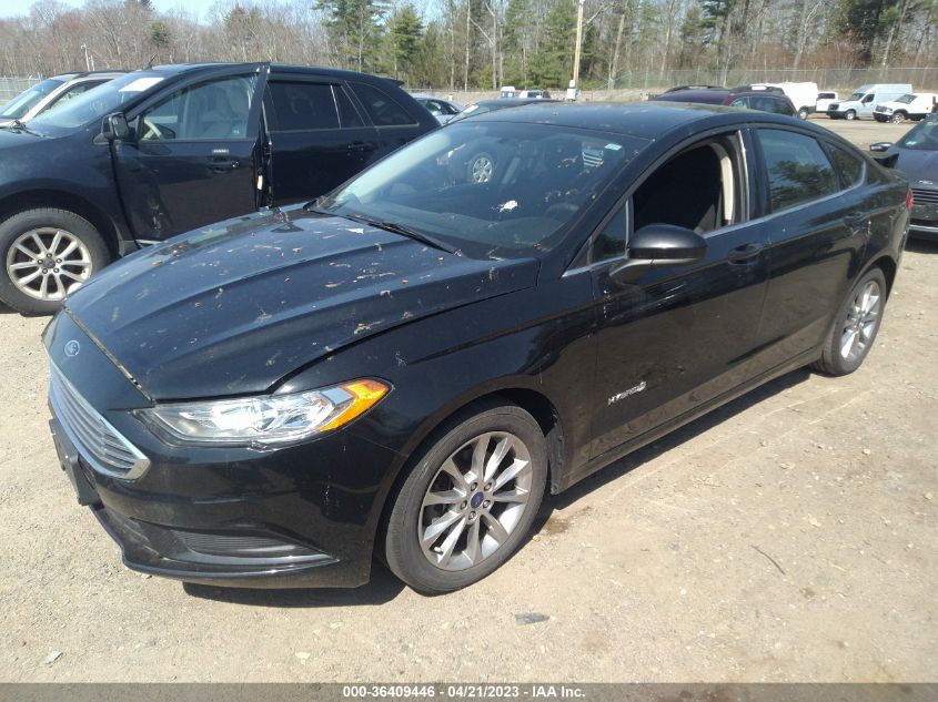 2017 FORD FUSION HYBRID SE - 3FA6P0LUXHR135959