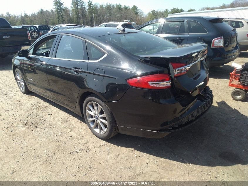 2017 FORD FUSION HYBRID SE - 3FA6P0LUXHR135959