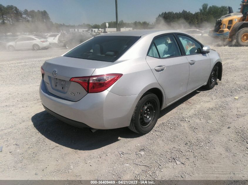 2017 TOYOTA COROLLA L/LE/XLE/SE - 2T1BURHE8HC855287