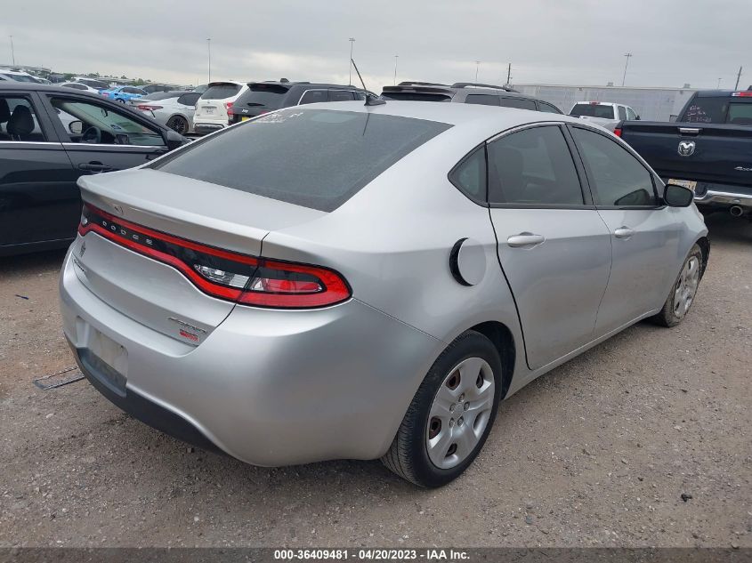 2013 DODGE DART AERO - 1C3CDFAH0DD230973