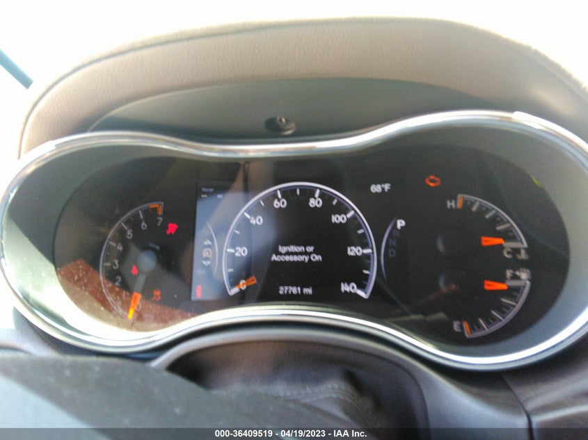 VIN 1C4RJECG6KC835595 2019 JEEP GRAND CHEROKEE OVERLAND