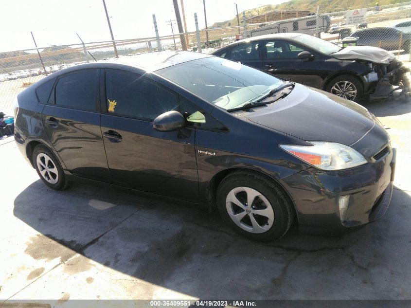 2015 TOYOTA PRIUS FOUR - JTDKN3DU8F0479334