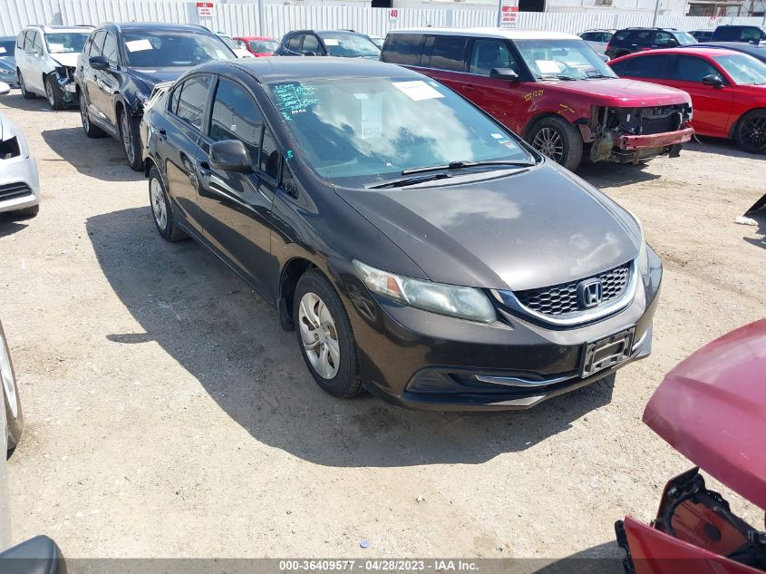 2013 HONDA CIVIC SDN LX - 2HGFB2F56DH551491