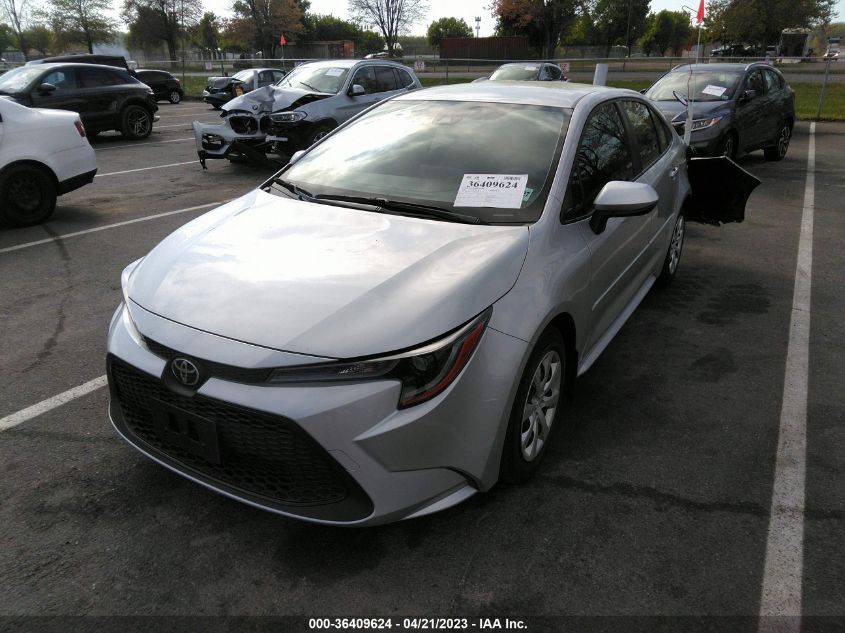 2022 TOYOTA COROLLA LE - JTDEPMAE5NJ214308