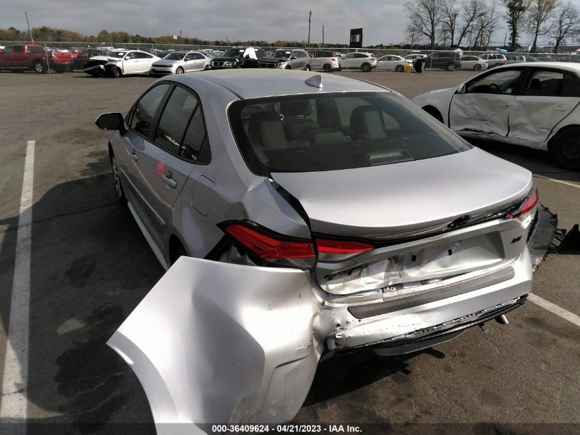 2022 TOYOTA COROLLA LE - JTDEPMAE5NJ214308