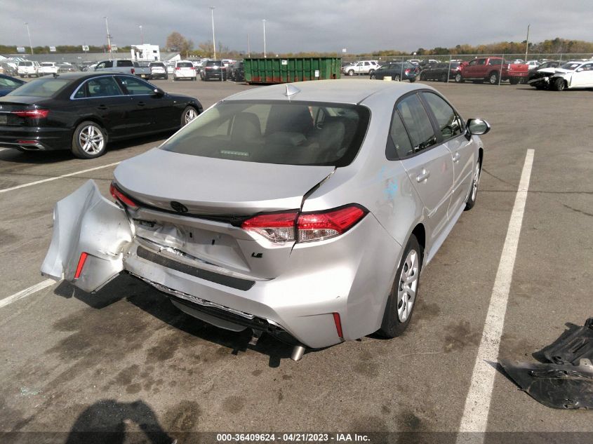2022 TOYOTA COROLLA LE - JTDEPMAE5NJ214308