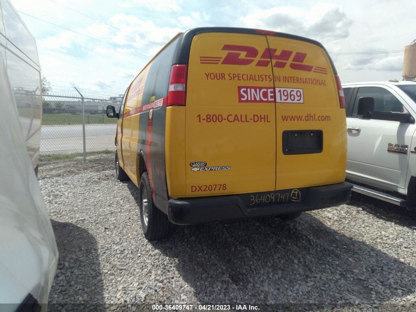 2020 CHEVROLET EXPRESS CARGO VAN - 1GCWGAFP8L1271810