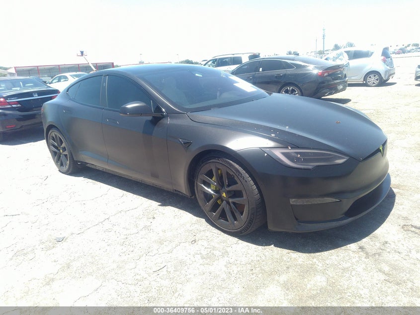 VIN 5YJSA1E60MF455740 2021 TESLA MODEL S PLAID