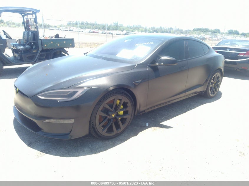VIN 5YJSA1E60MF455740 2021 TESLA MODEL S PLAID