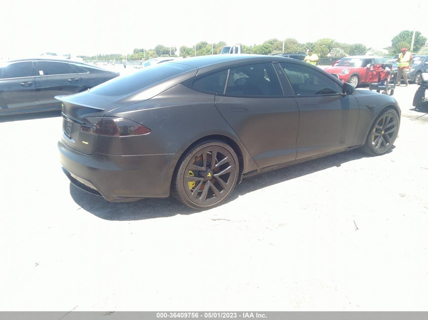 VIN 5YJSA1E60MF455740 2021 TESLA MODEL S PLAID