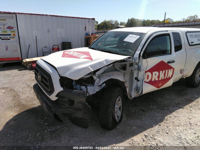 2022 TOYOTA TACOMA 2WD SR/SR5 - 3TYRX5GN1NT053252