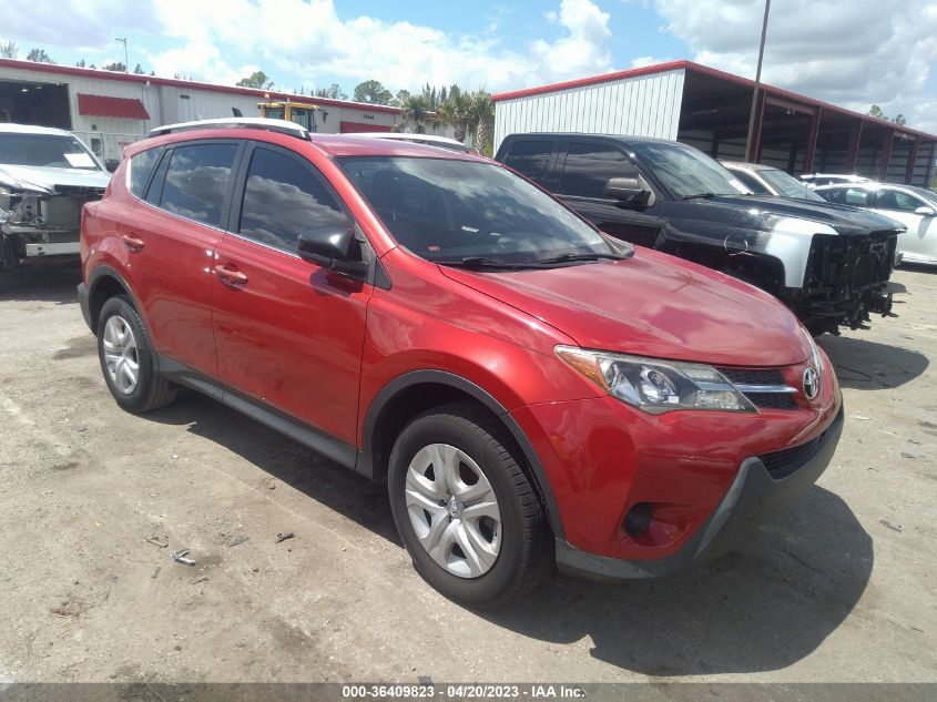 2013 TOYOTA RAV4 LE - JTMZFREVXD5009764