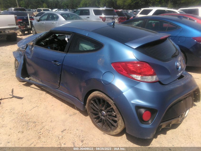 2016 HYUNDAI VELOSTER TURBO RALLY EDITION - KMHTC6AE0GU251505