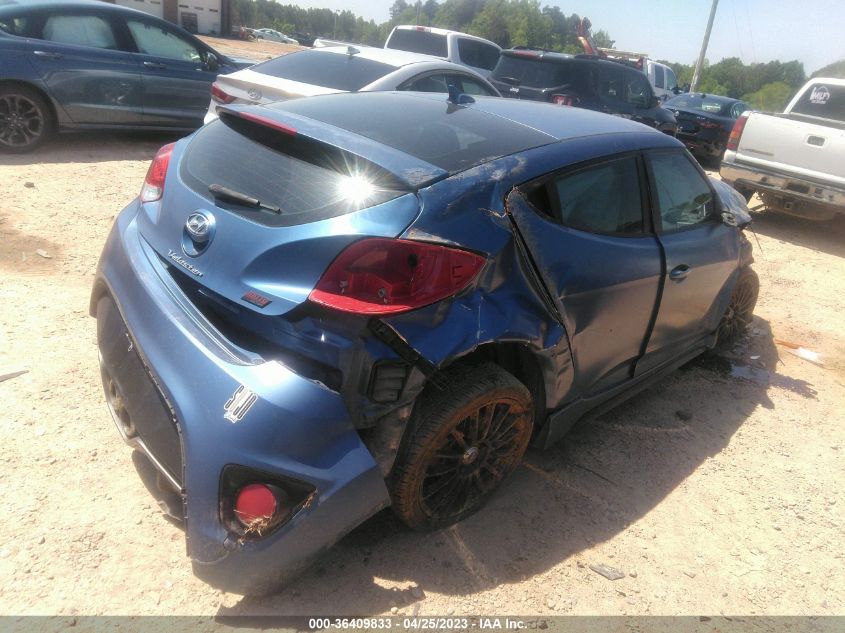 2016 HYUNDAI VELOSTER TURBO RALLY EDITION - KMHTC6AE0GU251505