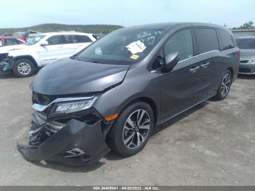 2019 HONDA ODYSSEY ELITE - 5FNRL6H90KB038496
