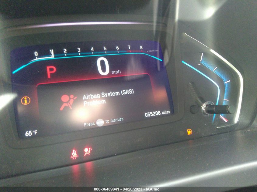 2019 HONDA ODYSSEY ELITE - 5FNRL6H90KB038496