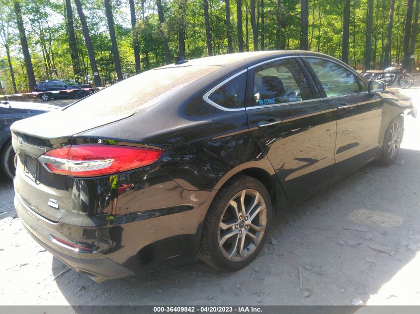 2019 FORD FUSION SEL - 3FA6P0CD4KR150707