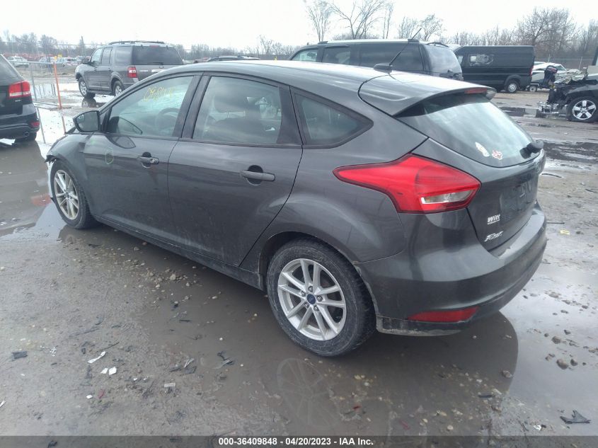 2017 FORD FOCUS SE - 1FADP3K23HL346704