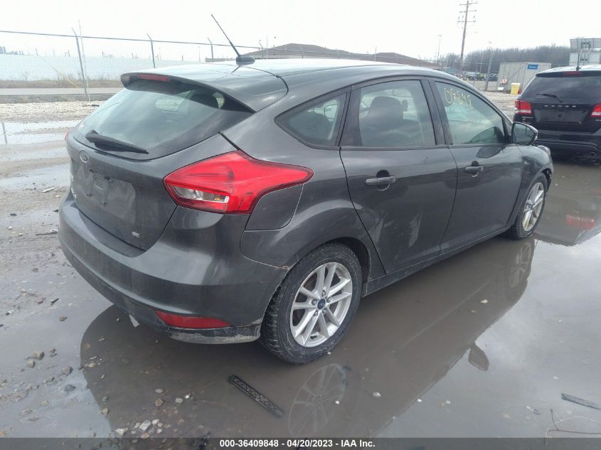 2017 FORD FOCUS SE - 1FADP3K23HL346704