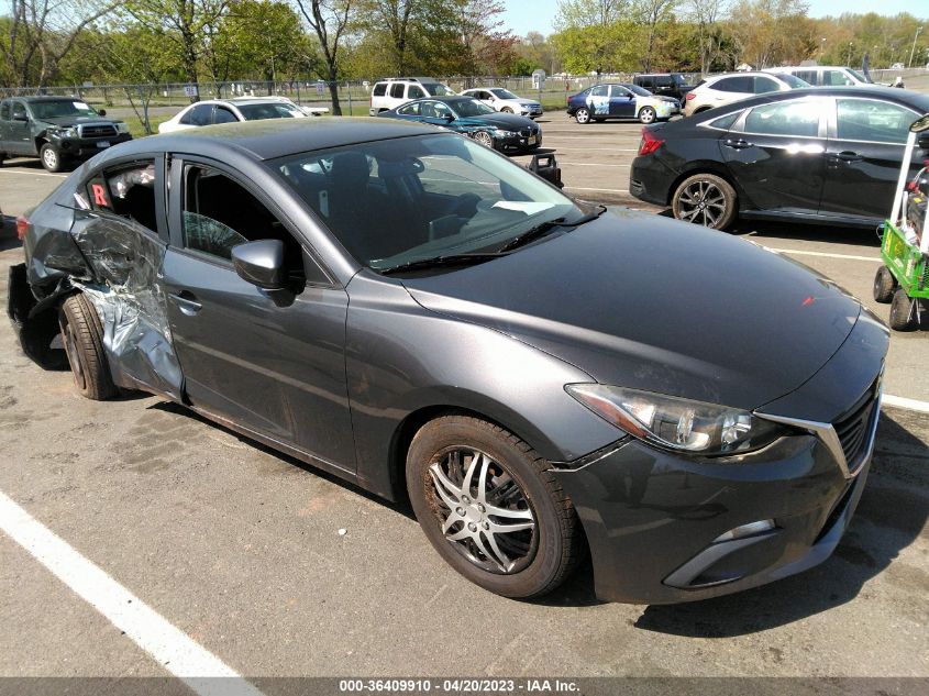 2016 MAZDA MAZDA3 I SPORT - JM1BM1T75G1295161