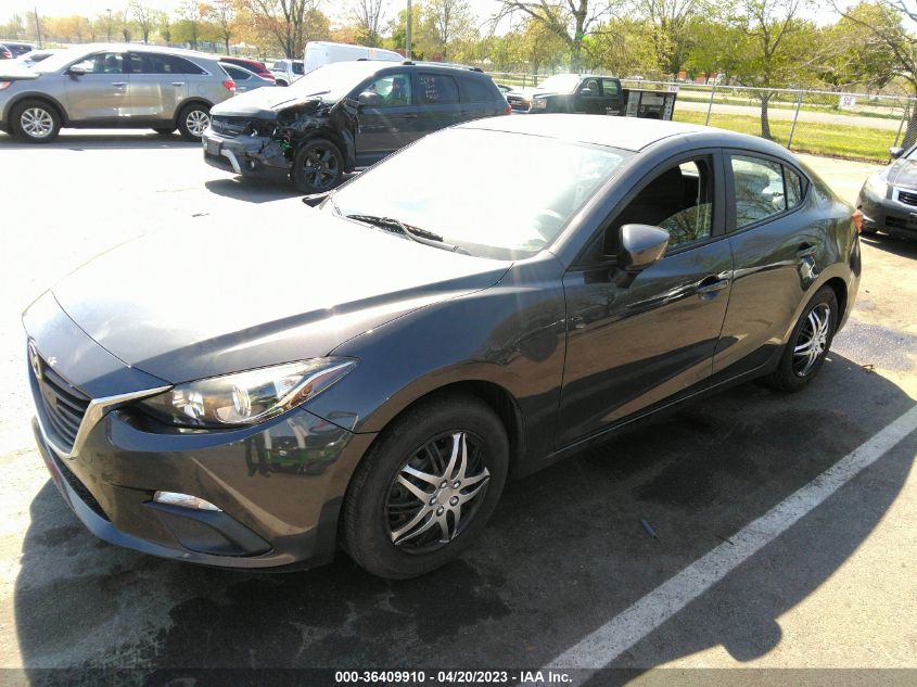 2016 MAZDA MAZDA3 I SPORT - JM1BM1T75G1295161