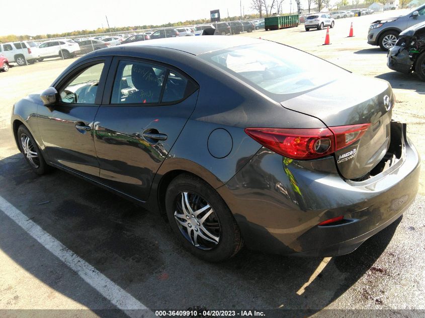 2016 MAZDA MAZDA3 I SPORT - JM1BM1T75G1295161