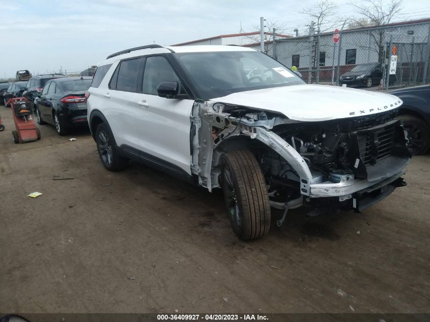 2022 FORD EXPLORER XLT - 1FMSK8DH5NGC04160