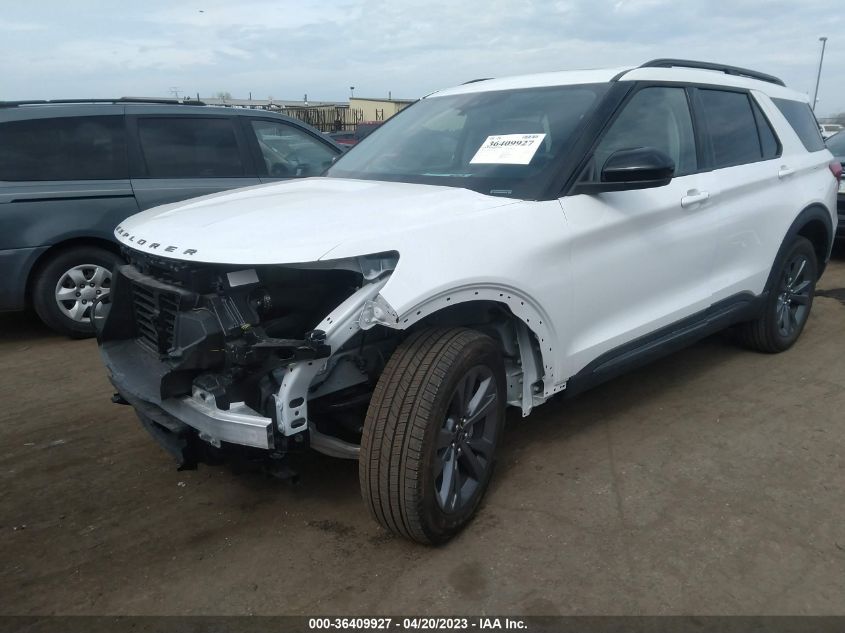 2022 FORD EXPLORER XLT - 1FMSK8DH5NGC04160