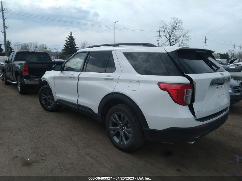2022 FORD EXPLORER XLT - 1FMSK8DH5NGC04160