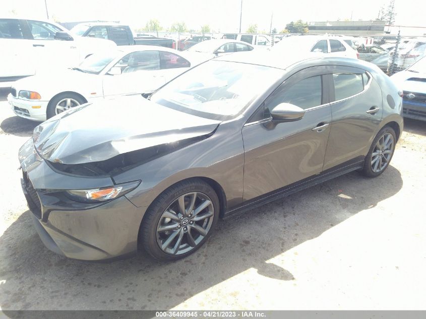 2019 MAZDA MAZDA3 HATCHBACK W/PREFERRED PKG JM1BPAMM6K1134693