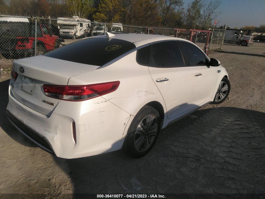 2017 KIA OPTIMA HYBRID EX - KNAGU4LE4H5012911