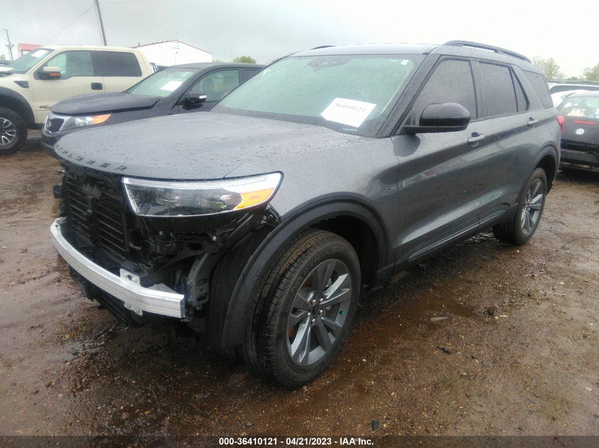 VIN 1FMSK8DH9NGC02010 2022 FORD EXPLORER XLT