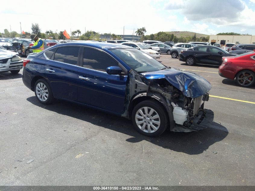 2019 NISSAN SENTRA S - 3N1AB7AP8KY352452