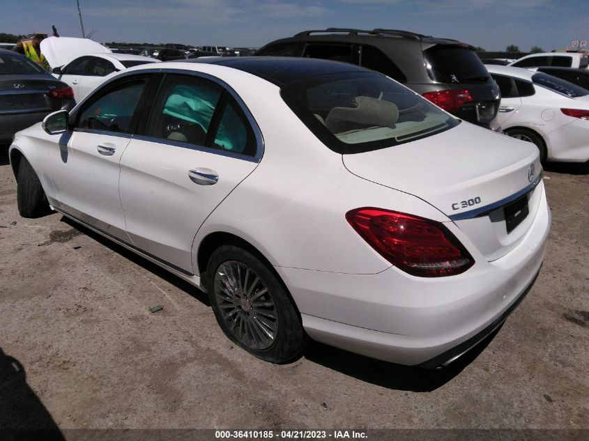 2015 MERCEDES-BENZ C-CLASS C 300 - 55SWF4KB4FU033543