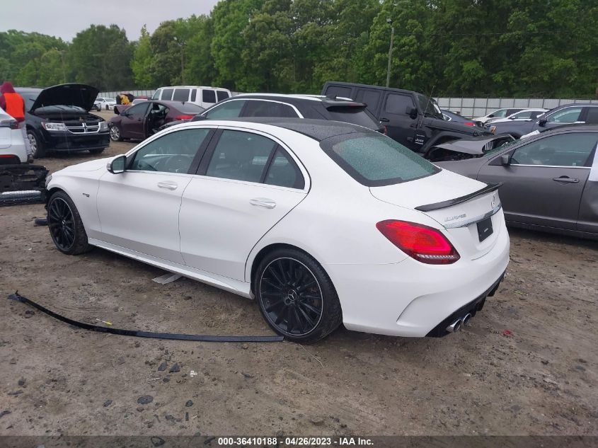 2020 MERCEDES-BENZ C-CLASS AMG C 43 - 55SWF6EB9LU331900
