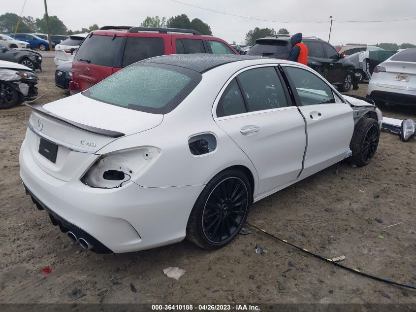 2020 MERCEDES-BENZ C-CLASS AMG C 43 - 55SWF6EB9LU331900