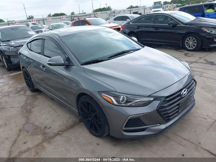 2017 HYUNDAI ELANTRA SPORT - KMHD04LB1HU319512