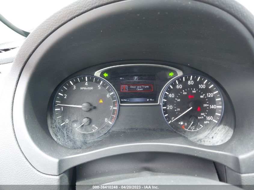 2016 NISSAN ALTIMA 2.5 SR - 1N4AL3APXGC240020