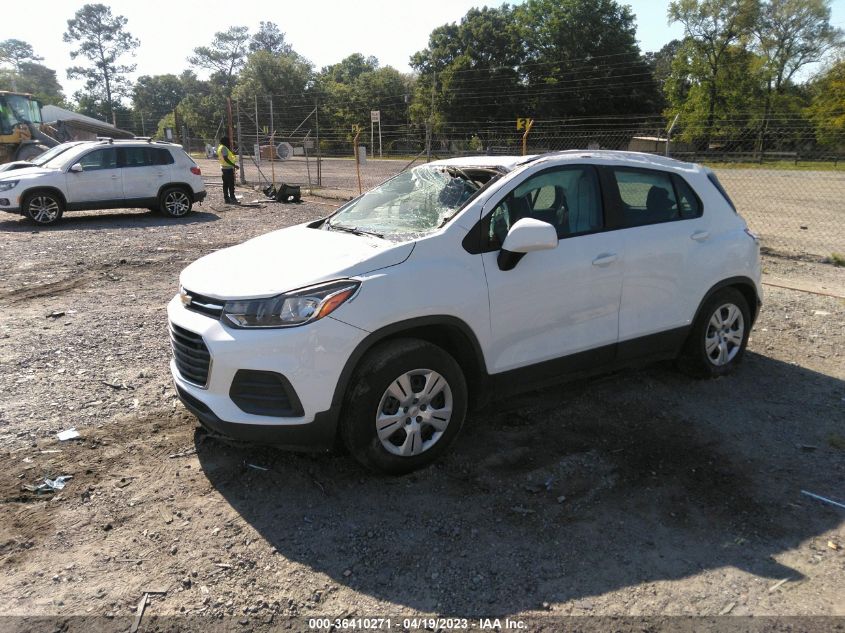 2018 CHEVROLET TRAX LS - KL7CJKSB2JB560397