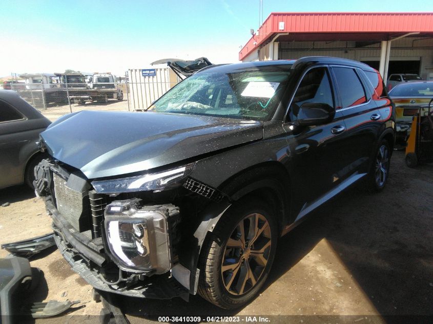 2021 HYUNDAI PALISADE SEL - KM8R44HE8MU176436