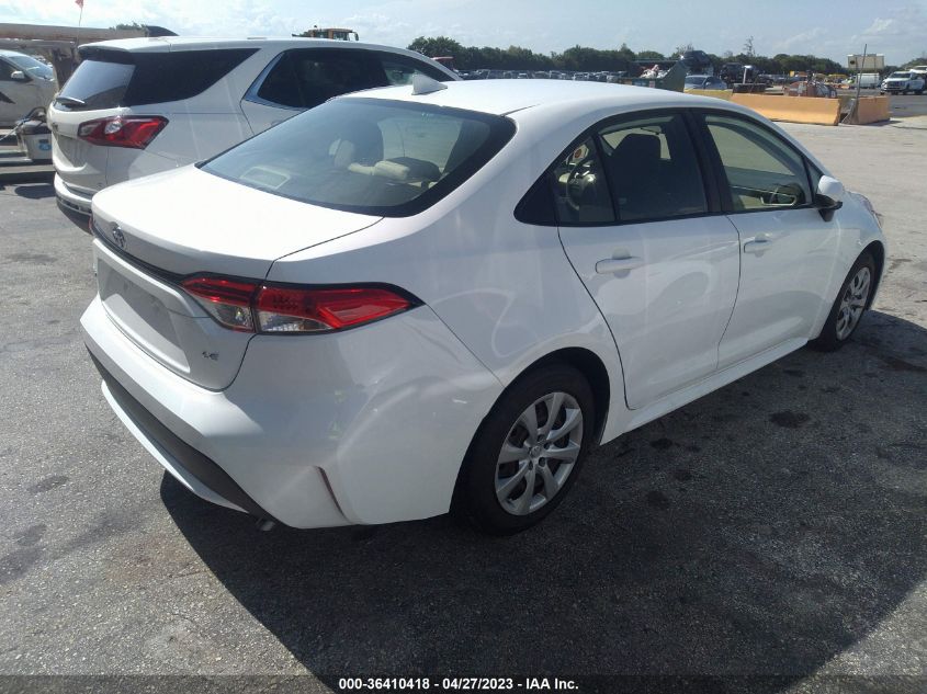 2020 TOYOTA COROLLA LE - JTDEPRAE3LJ055847