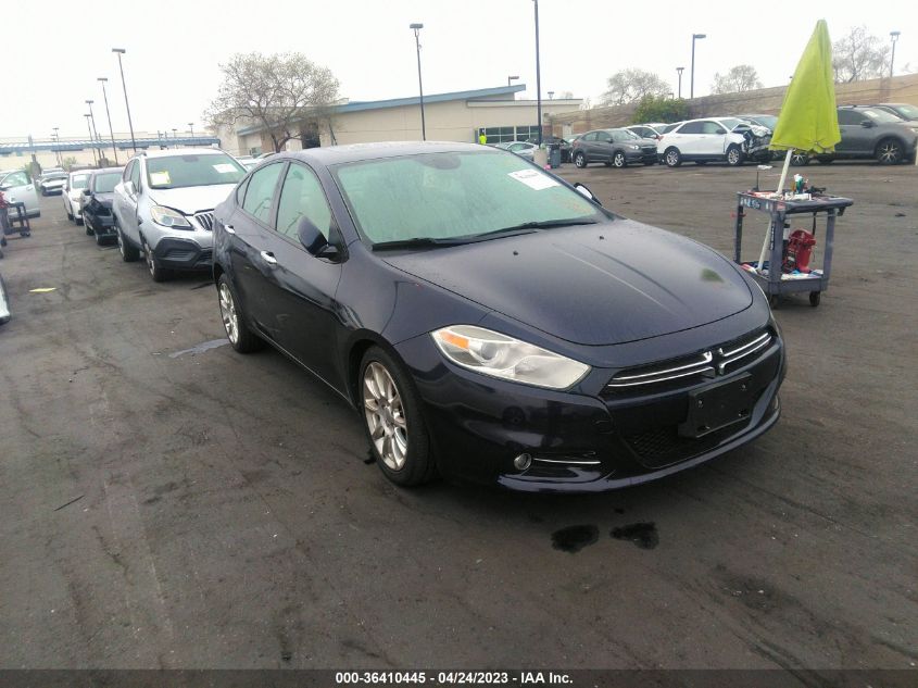 2013 DODGE DART LIMITED - 1C3CDFCA6DD200991