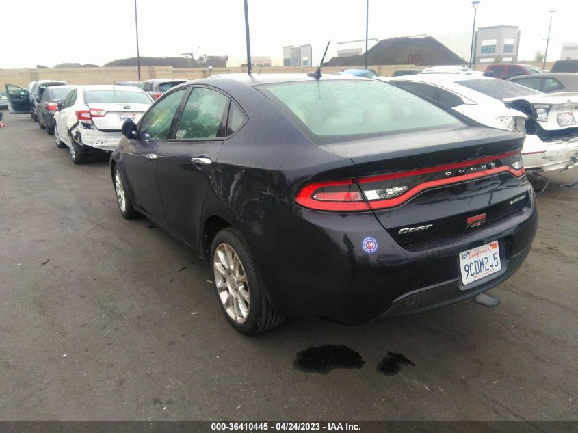 2013 DODGE DART LIMITED - 1C3CDFCA6DD200991